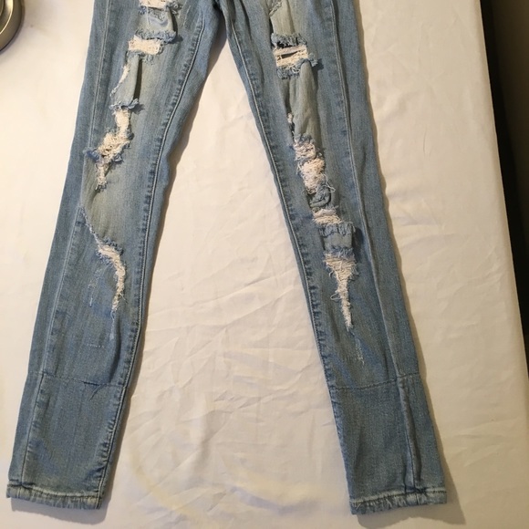 Blue ripped jeans - Picture 4 of 5